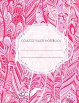 College Ruled Notebook