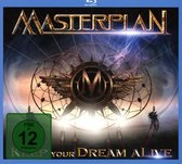 Voorkant van de Masterplan "Keep Your Dream Alive" Blu-ray met logo en dromenvanger.