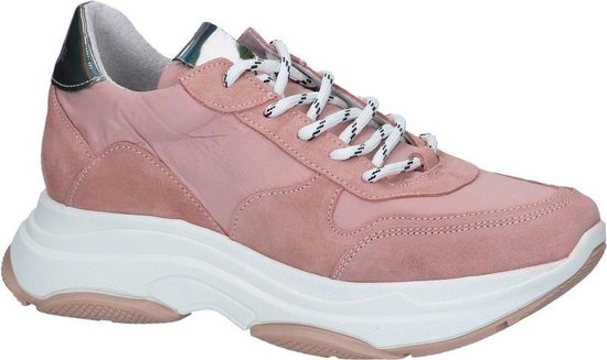 Steve Madden - Zela - Lage sneakers - Dames - Maat 40 - Roze - Pink Suede |  bol.com