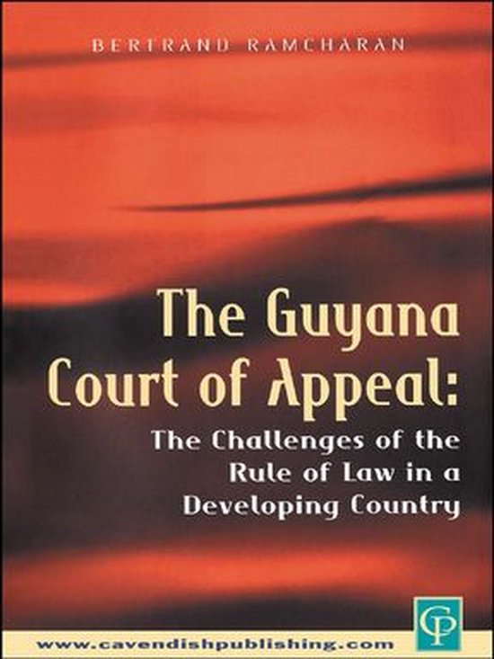 The Guyana Court of Appeal - cover