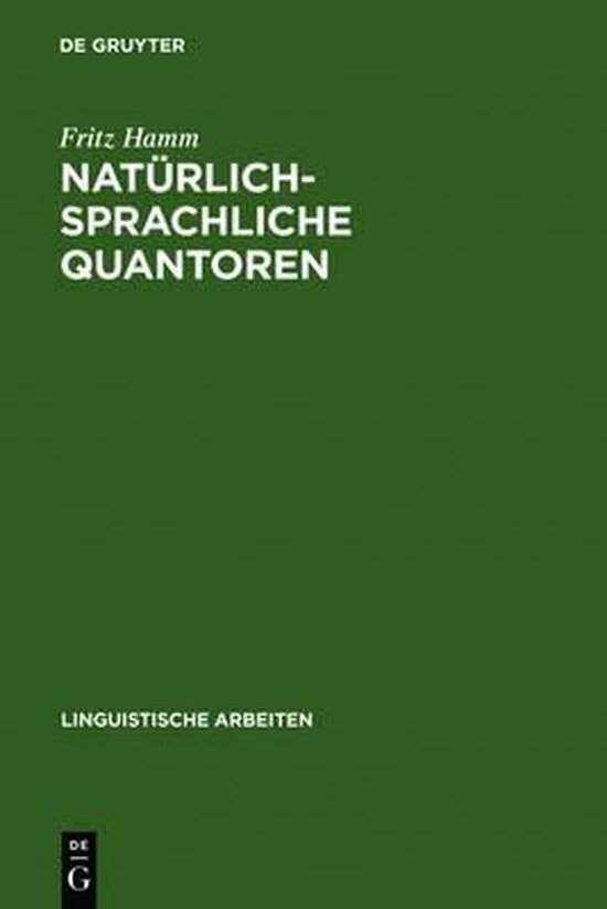 Natürlich-sprachliche Quantoren - cover