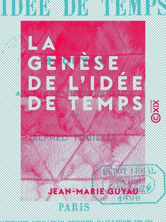 La Genèse de l'idée de temps - cover