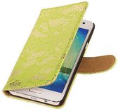 Lace Groen Huawei Ascend Mate 7 Book/Wallet Case/Cover Hoesje