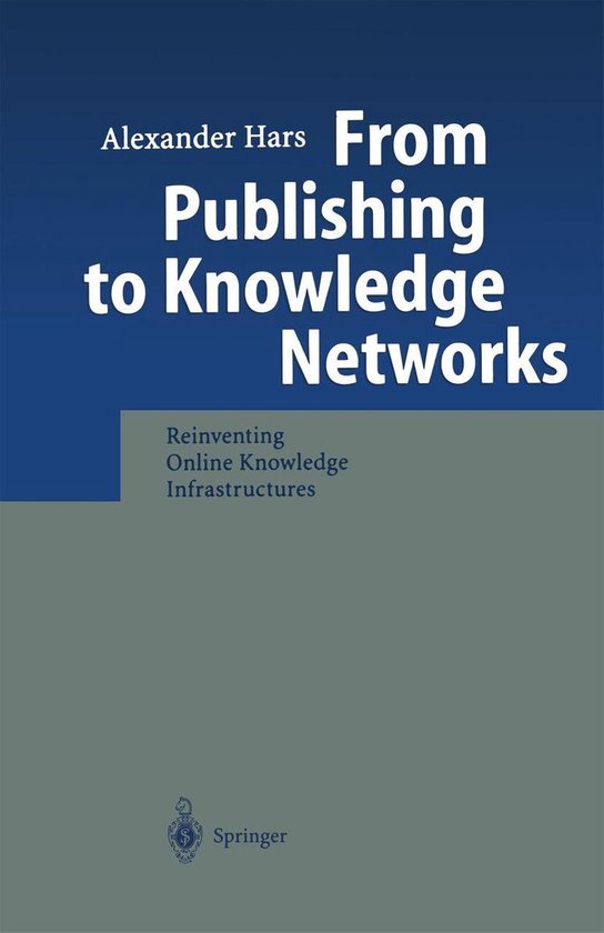 From Publishing to Knowledge Networks - cover