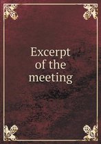 Excerpt of the meeting