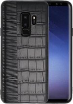 Croco Hard Case voor Samsung Galaxy S9 Plus Zwart