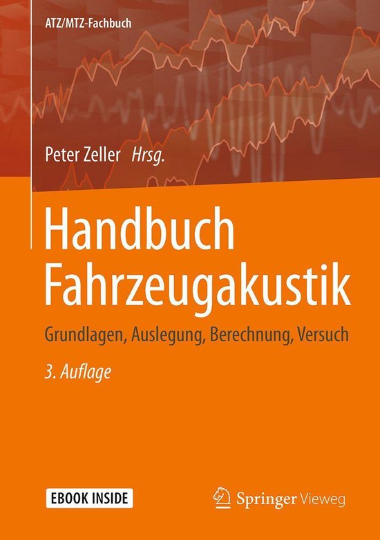 ATZ/MTZ-Fachbuch - Handbuch Fahrzeugakustik - cover