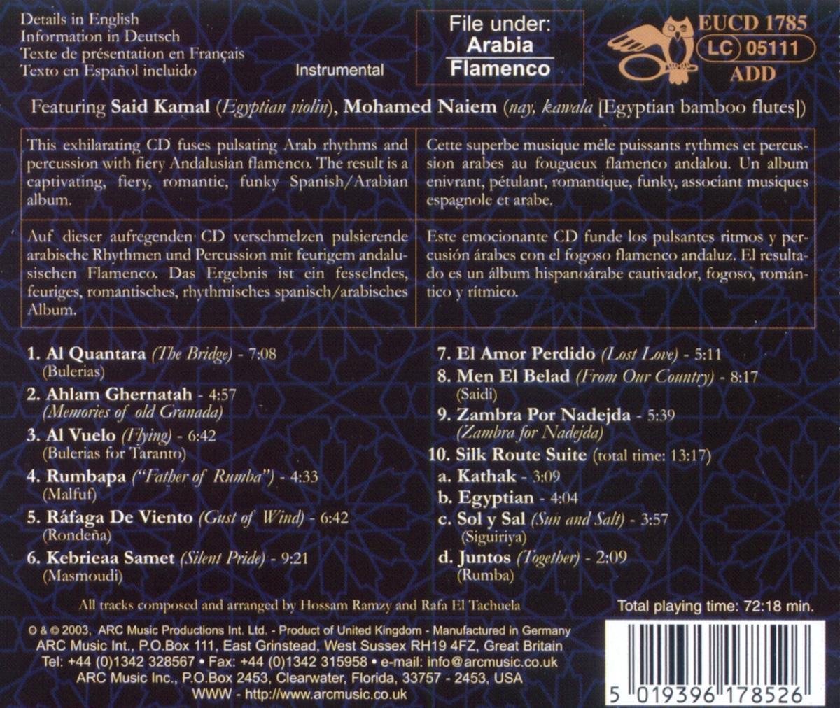 Bol Com Flamenco Arabe Hossam Rafa El Tachuela Ramzy Cd Album Muziek