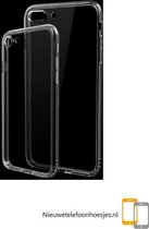 geschikt voor Apple Iphone 7Plus / 8Plus Transparant siliconen hoesje /LET OP JUISTE MODEL/