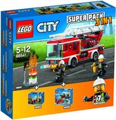 LEGO City Brandweer 3-in-1 Super Pack (66541)