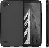 Zwart tpu backcover hoesje voor LG Q6