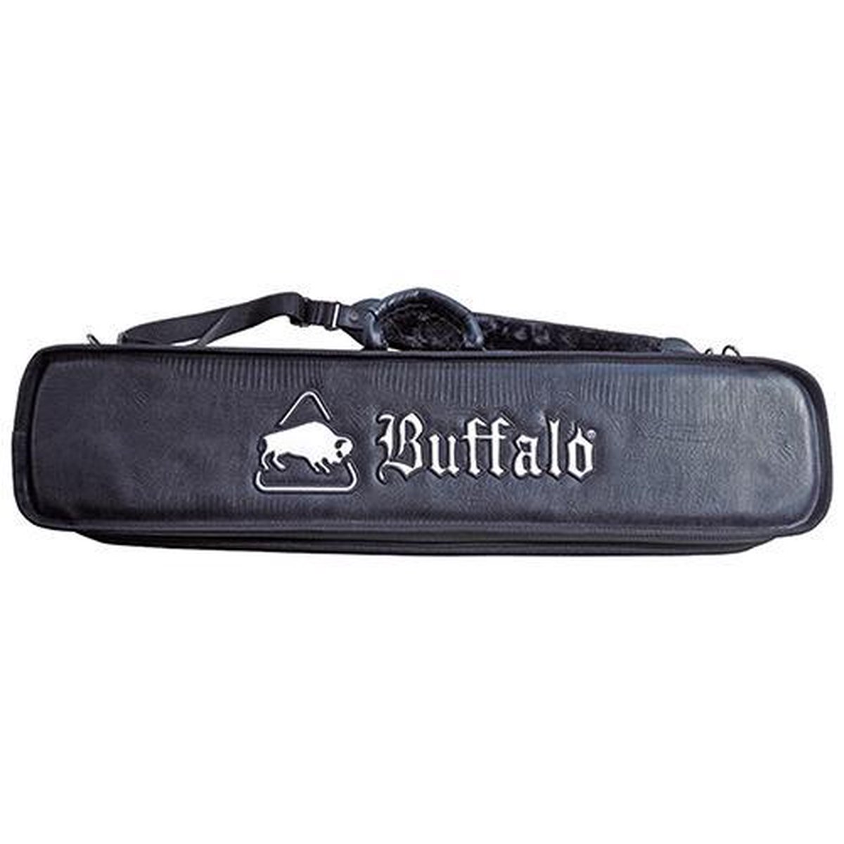 Buffalo keu tas De Luxe 6B/12BS zwart