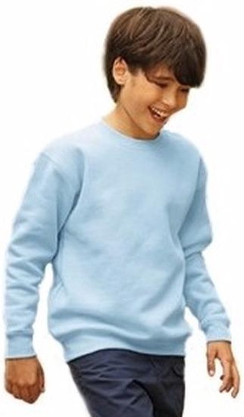 Pull Ras-du-Cou George Boys Coton Bleu Taille 5-6 Ans - Occasion Très Bon État