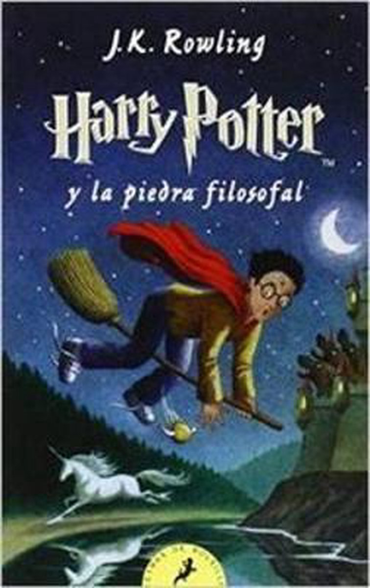 Omslag van Harry Potter - Spanish