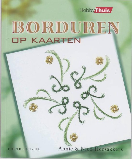 Foto: Borduren op kaarten