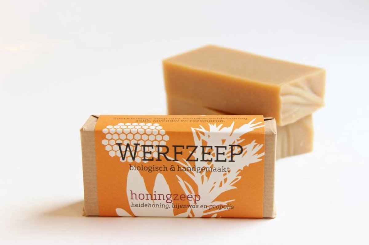 Werfzeep Honingzeep – Honing - Natuurlijke zeep - Handgemaakt - Biologische  en Vegan... | bol