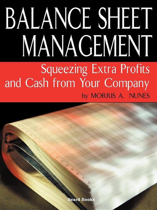Balance Sheet Management (ebook), Nunes A Morris 9781587983078