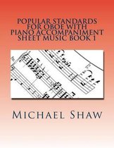 Popular Standards For Oboe With Piano Accompaniment Sheet Music Book 1