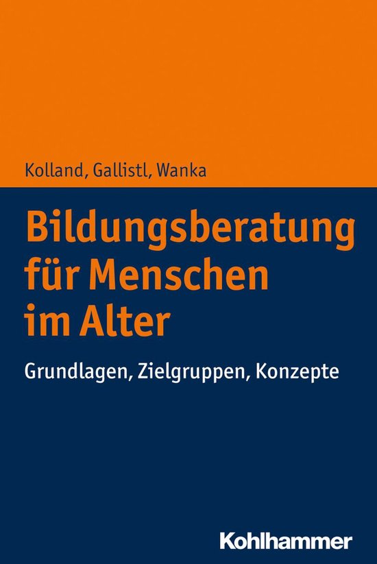 Bildungsberatung für Menschen im Alter - cover