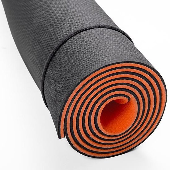 Taurus TPE Yoga mat - 173cm x 61xm - Trainingsmat - Oefenmat - Buikspiermat van Taurus — afbeelding 2