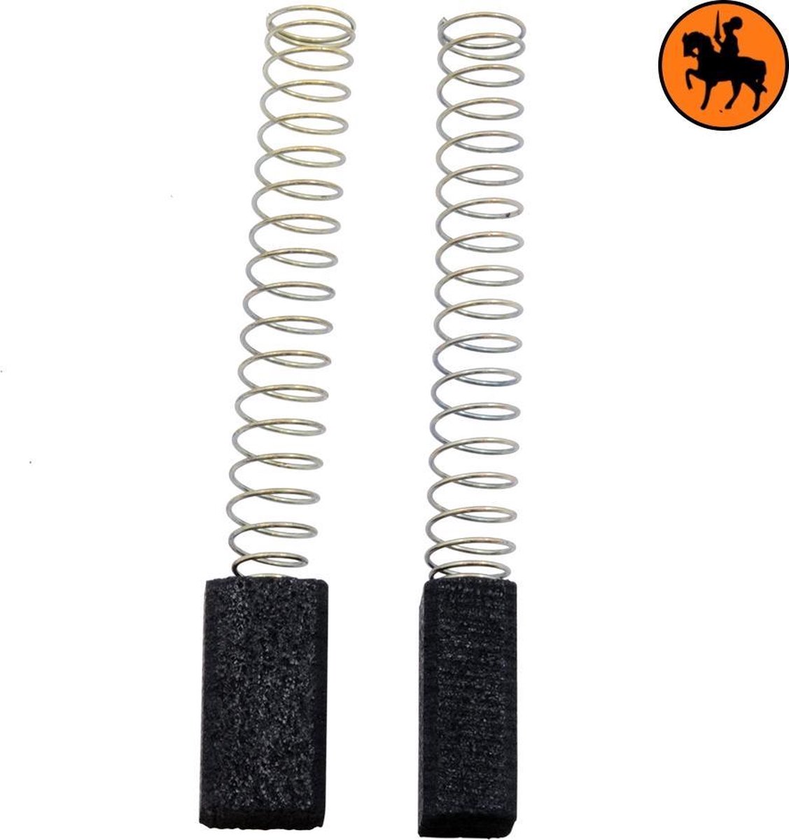 Koolborstelset voor Black & Decker P1173B - 6x8x15mm - Vervangt 916424