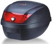 TOPCASE - Topkoffer voor scooter & motor | 28 liter | met reflectoren