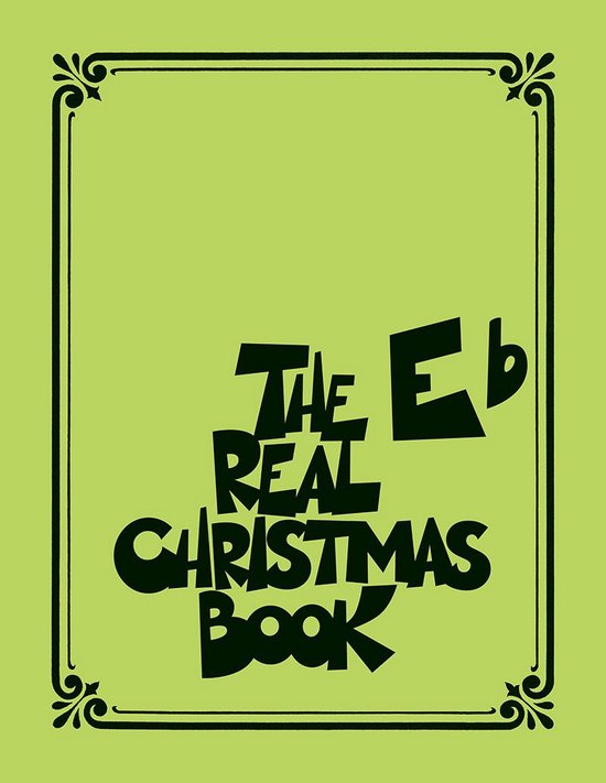 The Real Christmas Book (Songbook) - cover