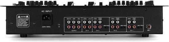 DAP AMM-401, 4-Kanaals actieve Mic/Line Mixer | New Line