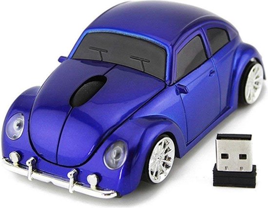 Mini Mouse Draadloze draadloze muis 2,4 GHz draadloze muis Auto stijl Muis...  | bol.com