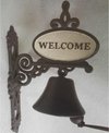 MadDeco - gietijzeren - Deurbel - Welcome