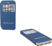 S View Cover met opneemfunctie Blauw Blue voor Apple iPhone 6/6S Plus