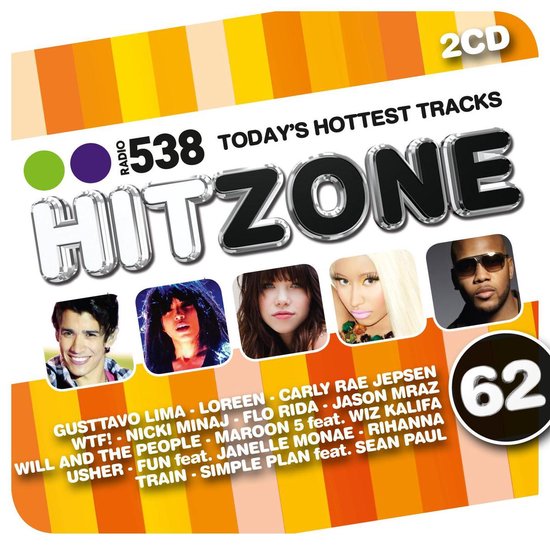 538 Hitzone 62, various artists (album) Muziek |