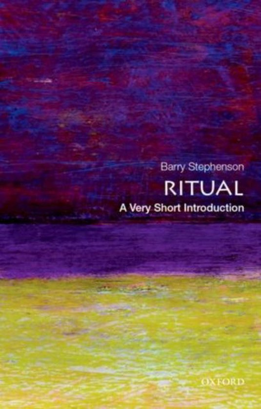 Ritual Very Short Introduction - cover