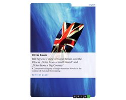 Omslag van Bill Bryson´s View of Great Britain and the USA in "Notes from a Small Island" and "Notes from a Big Country"