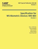 Specification for Ws-Biometric Devices (Ws-Bd) Version 1