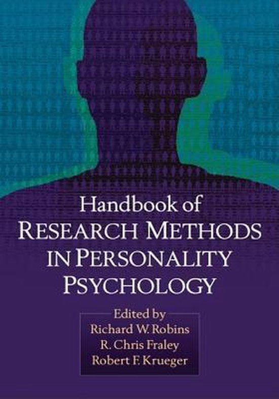 Handbook of Research Methods in Personality Psychology - cover