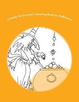 Chubby Art Cartoon Colouring Book for Halloween