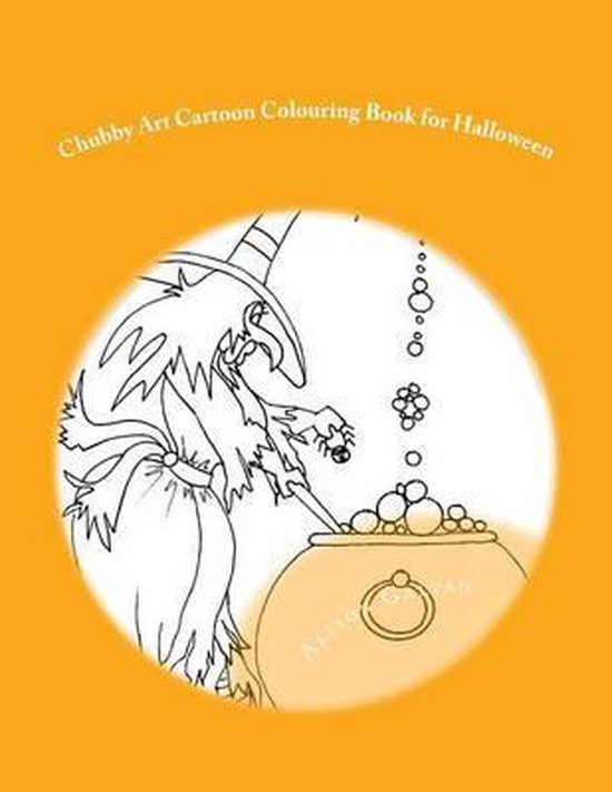 The Chubby Art Cartoon Colouring Book- Chubby Art Cartoon Co ... - cover