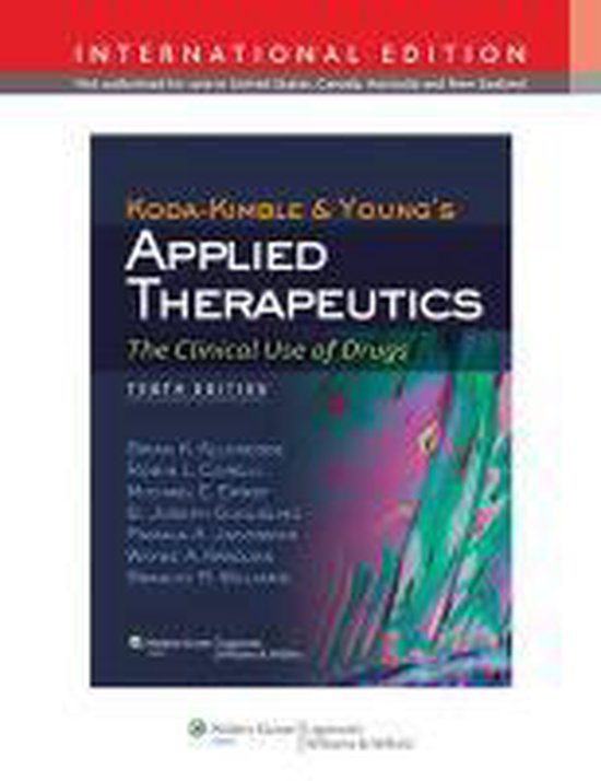 Koda-Kimble and Young's Applied Therapeutics, International Edition, International Edition