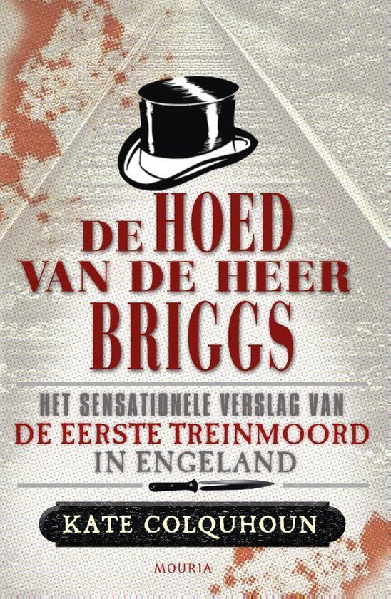 Boekcover 'De Hoed Van Mister Briggs' met een hoge hoed.