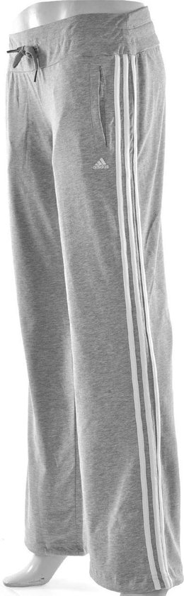 adidas Essentials 3 Stripes Knit Pant - Sportbroek - Dames - Maat S -  Melange Grijs;Wit | bol.com