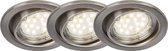 Brilliant CASTING Wandlamp 1x7W LED Antraciet IP44 G96258/63