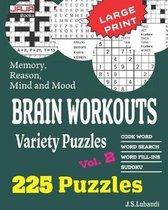 BRAIN WORKOUTS Variety Puzzles 2