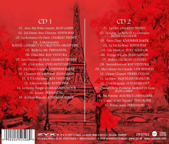 Grandes Chansons Francaises [2CD]