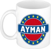 Ayman naam koffie mok / beker 300 ml  - namen mokken