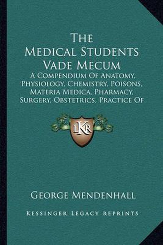 The Medical Students Vade Mecum - cover