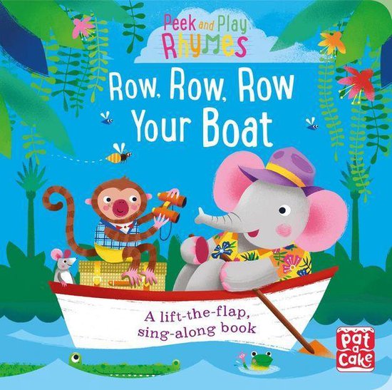 Peek and Play Rhymes 5 - Row, Row, Row Your Boat - cover
