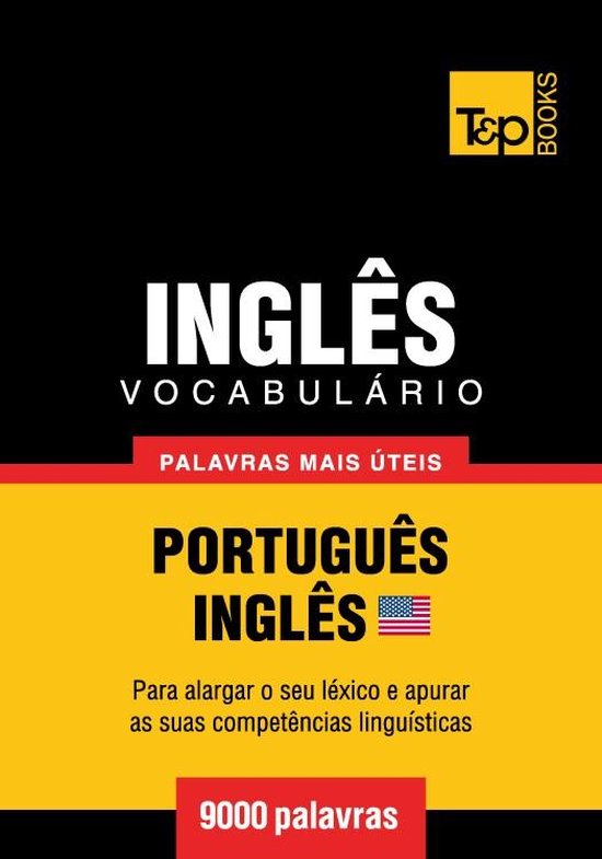 Vocabulário Português-Inglês americano - 9000 palavras ma ... - cover