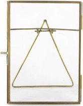 Nkuku Danta frame 10x15cm brass