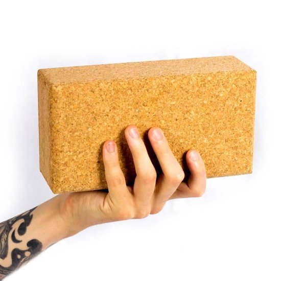 Yoga Prop - steunblok kurk - 23x12x7.5 - Kurk van Sundara Yoga — afbeelding 5
